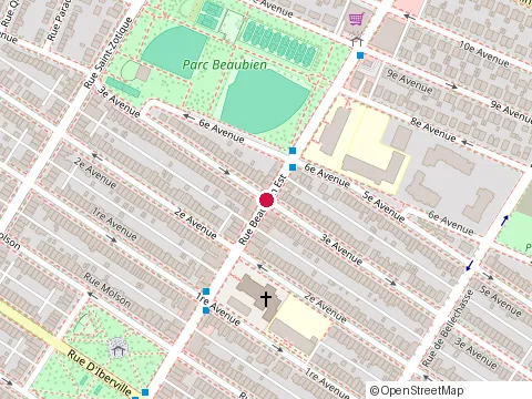 Location of Dutka Richard Delorme at 2685 Rue Beaubien E, Montréal
