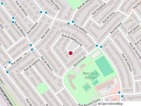 Location of Duvernay Asphalte et Transport at 2178 place de Melbourne, Laval