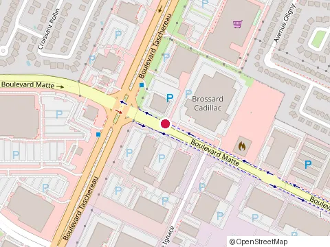 Location of Dville at 3005 boulevard Matte #300A, Brossard