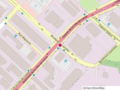 Location of Dylan'S Garage at 6527 de la Côte-de-Liesse Rd, Saint-Laurent