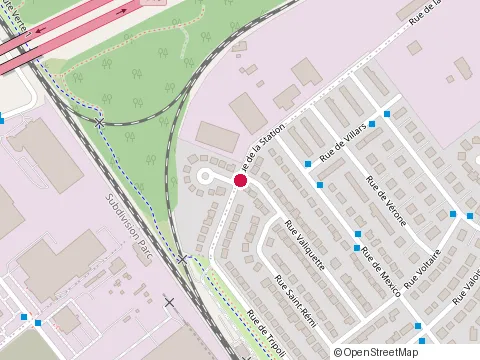 Location of Dynamat at 100 Rue de la Station, Laval