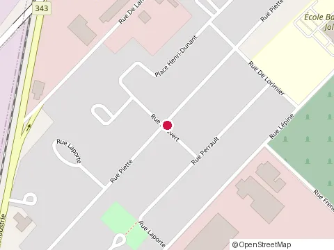 Location of Dynamik Électrique at 1326 Rue Piette, Joliette