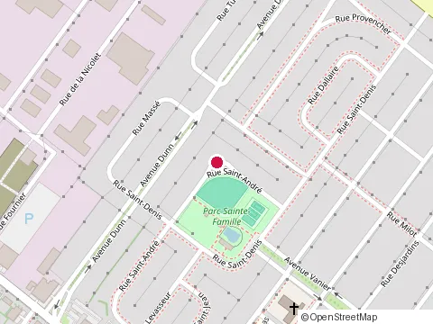 Location of Dynamix Global at 43 Rue Saint-André, Victoriaville