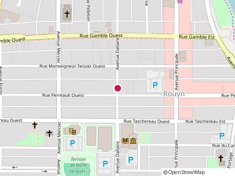 Location of E & S Lyssan at 37 Rue Perreault O, Rouyn-Noranda