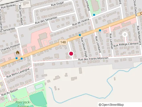 Location of E B Entretien Paysagiste at 62 Rue des Freres-Moncion, Gatineau