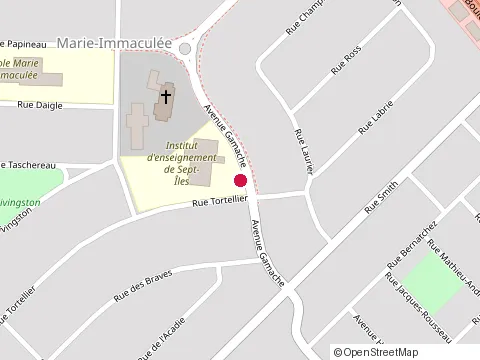 Location of E Blanchard & Fils Peinture at 780 avenue Gamache, Sept-Îles