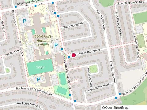 Location of E Bourgoin Excavation at 2790 Rue Arthur-Buies, Laval