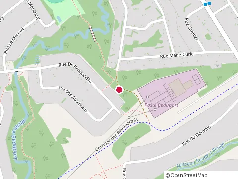 Location of E d I Electrique at 408 Rue de Broqueville, Québec