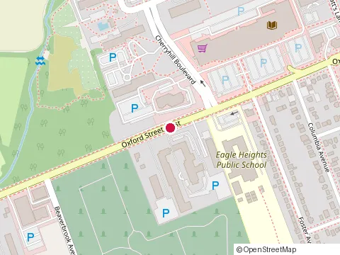 Location of Metro at 301 Oxford St W, London