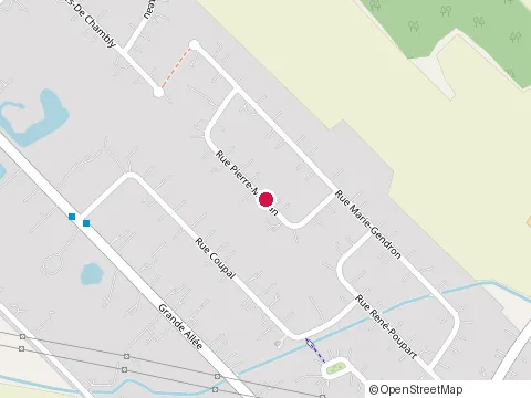 Location of Eas Construction at 1374 Rue Pierre-Merçan, Carignan
