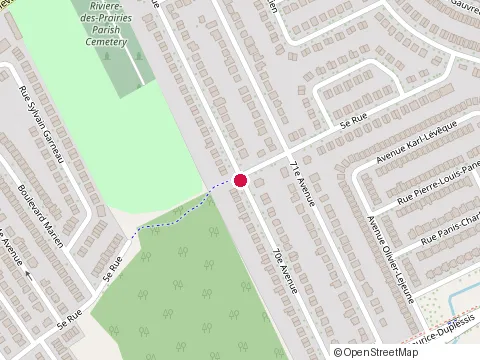 Location of East Coast Pro Tour at 12230 70E Av, Montréal