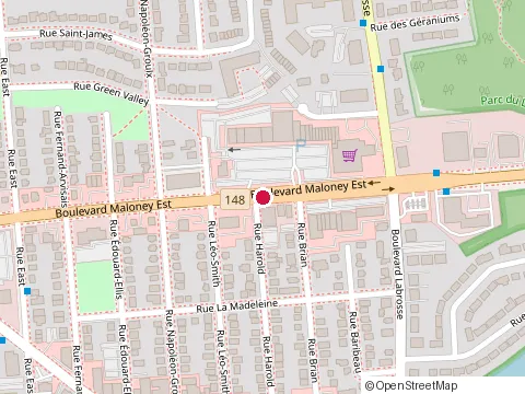 Location of Eau Bon Vin at 381 Maloney Blvd E, Gatineau