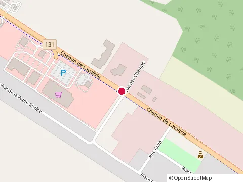 Location of Ebenisterie A Y Martel at 53 Chem. de Lavaltrie, Lavaltrie