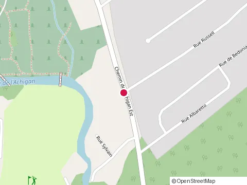 Emplacement de Ebenisterie Alain Angers Inc au 349 Rue Russell, Sainte-Sophie