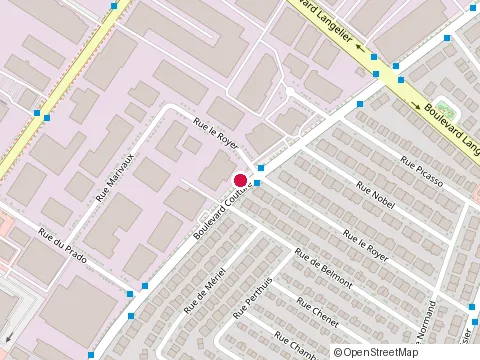 Location of Ebénisterie Bellissimo at 6097 Bd Couture, Saint-Léonard