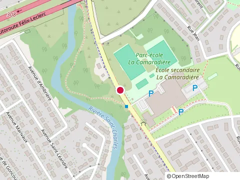Location of Ebenisterie Blouin Enr at 3191 Neuvialle Boul Qc, Québec