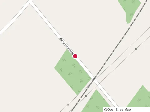 Location of Ebenisterie Claude Tourigny at 6965 route du Missouri, Bécancour
