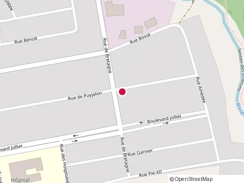Location of Ébénisterie Denis Lapointe À Baie-Comeau at 265 Rue de Puyjalon, Baie-Comeau