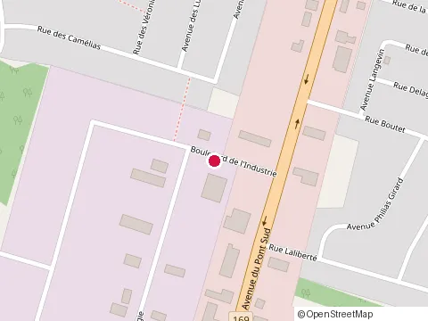 Location of Ébénisterie Gilles Jean at 115 Rue de l Industrie, Alma