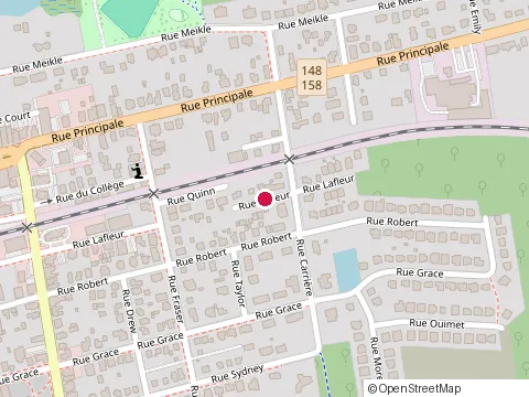 Location of Ébénisterie Giroux & Fils Inc at 619 Rue Lafleur, Lachute