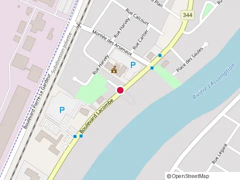 Location of Ebénisterie Jacques Forgues at 205 Bd Lacombe, Repentigny