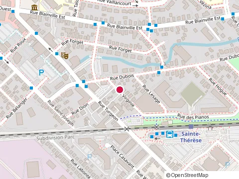 Location of Ebenisterie l'Art et le Bois at 21 Rue Virginie Local 108, Sainte-Thérèse