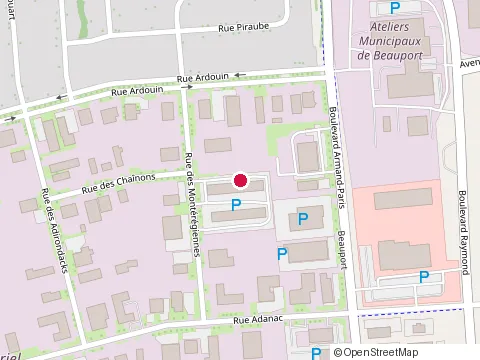 Location of Ébénisterie Marc-André Lavigueur at 419 Rue des Montérégiennes Local 101, Québec