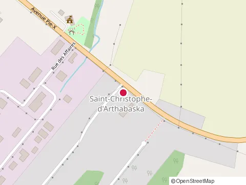 Emplacement de Ebénisterie Meubles Sur Mesure au 433 Avenue Pie-X, Victoriaville