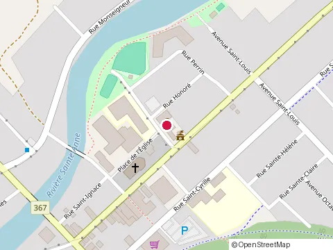 Location of Ebenisterie Moisan at 117 Rue de la Petite-Vallee, Saint-Raymond