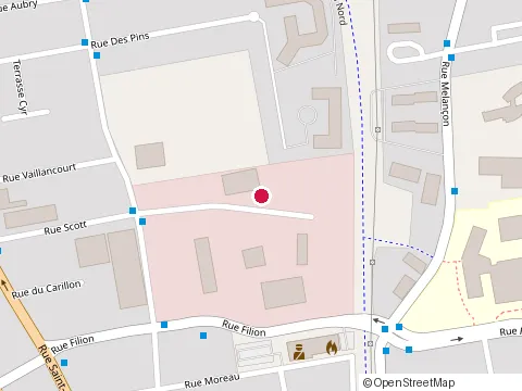 Location of Ebenisterie Nouvel Ere at 725 Rue Scott, Saint-Jérôme