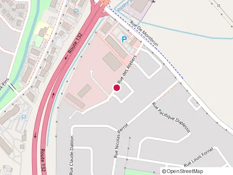 Location of Ebenisterie Ra Architecturale at 675 Rue des Ateliers, Boucherville