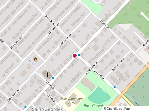 Location of Ebenisterie Rich-Art at 581 106E Av, Saint-Georges