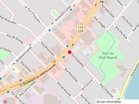 Location of Ebenisterie Serge Bélanger at 235 Rue Choquette, Beloeil