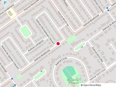 Location of Ébénisterie Steadman Cabinet Making at 149 Braebrook Ave, Pointe-Claire