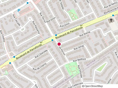 Location of Ebentech at 12682 Raiche, Pierrefonds