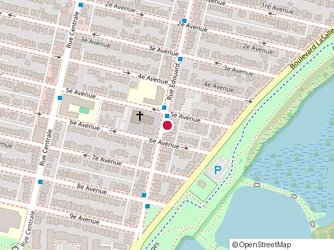 Location of Ébongué Avocats /Lawyers Inc. at 7680 Rue Édouard, Montréal