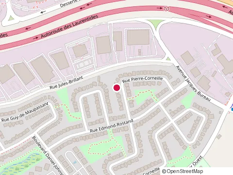 Location of Écharde Construction at 3052 Rue Edmond-Rostand, Laval
