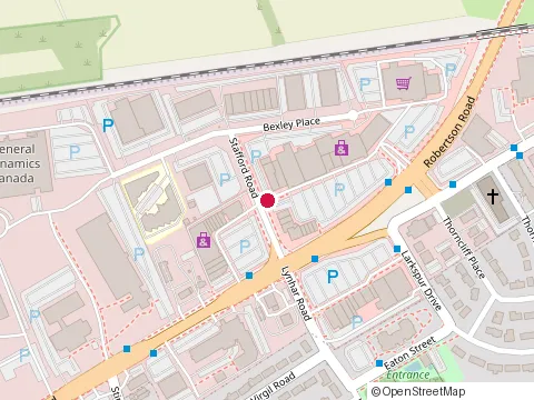 Emplacement de Metro au 1811 Robertson Road, Nepean