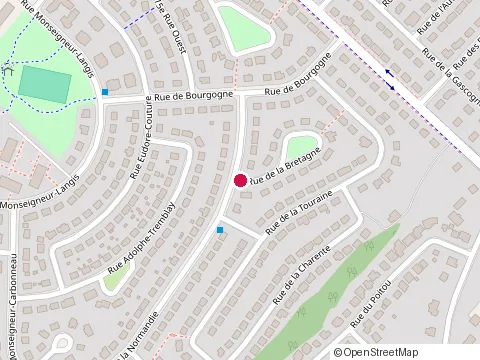 Location of Eckankar Rimouski at 47 Rue de la Bretagne, Rimouski