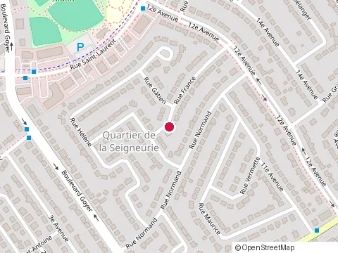 Location of Eco Finition Inc at 202 Rue France, Saint-Eustache