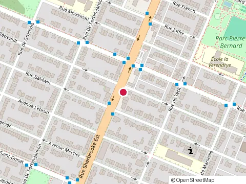 Location of Ecole Al Bir at 8602 Rue Sherbrooke E, Montréal