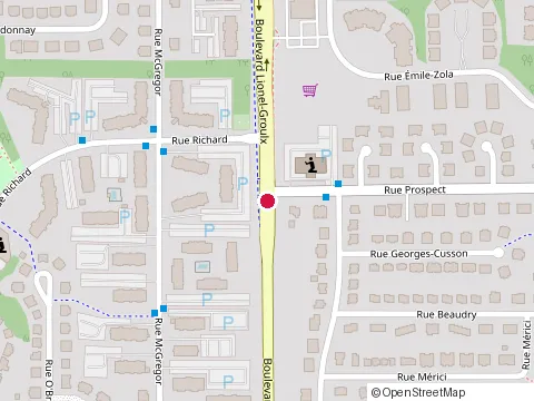Location of Ecole Anglissimo at 2796 Rue Prospect, Sherbrooke