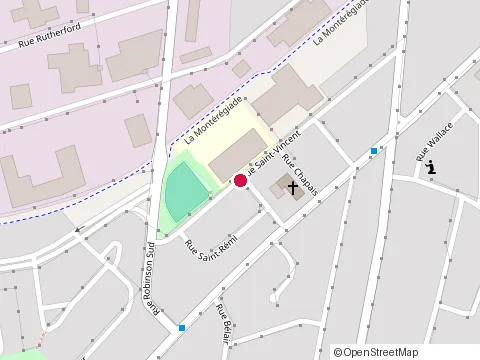 Location of École Ave Maria at 475 Rue Saint Vincent, Granby