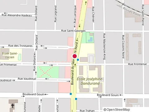 Location of École Beaulieu at 135 boulevard du Seminaire N, Saint-Jean-sur-Richelieu