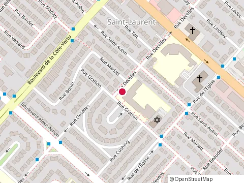 Location of École Cardinal-Léger at 2000 Rue Decelles, Saint-Laurent