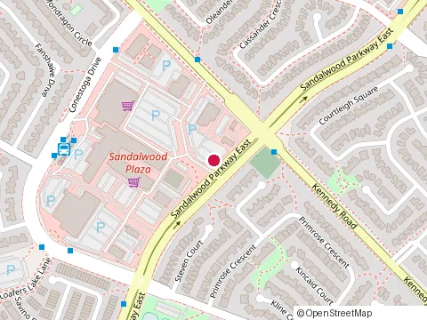 Emplacement de Metro au 180 Sandalwood Pkwy E, Brampton