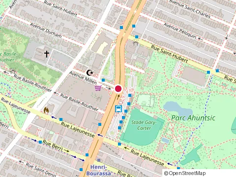 Location of Ecole de Conduite Lauzon at 635 boulevard Henri-Bourassa E 2E E, Montréal