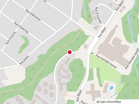 Location of Ecole de Couture Claude Lussier Enr at 1312 Rue d'Angoulême, Chicoutimi