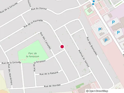 Location of Ecole de Couture en Floraison at 343 Rue de la Paumelle, Québec