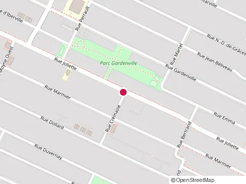 Location of Ecole de Couture Mme Simone at 854 Rue Cremazie, Longueuil